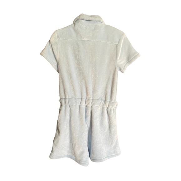 NWT Powder Blue Short Romper OR SWIM COVER - Picture 2 of 4